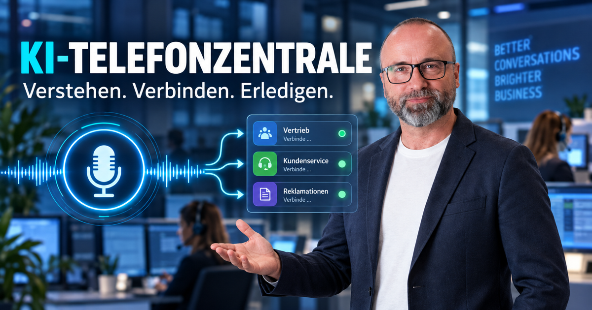 Sprachdialogsysteme: Die intelligente Telefonzentrale der Zukunft