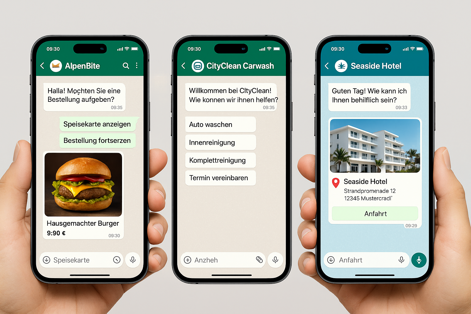WerkstattHero WhatsApp Buchung